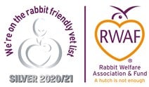 Rabbit friendly vet logo SILVER 20-21